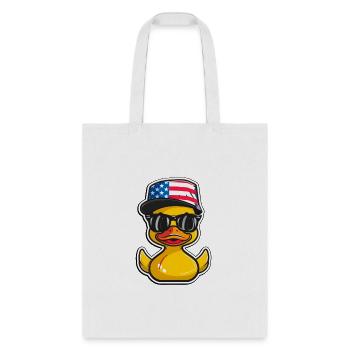Election Duckie electionsdesigncontest2024 - Tote Bag - white - Front
