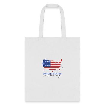 united states - Tote Bag - white - Front