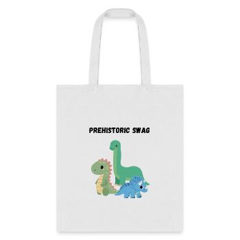 Prehistoric Swag by Izzy Bmm - Tote Bag - white - Front