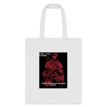 Male Artificer - Tote Bag - white - Front