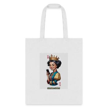 Queen of Solitaire Society - Tote Bag - white - Front