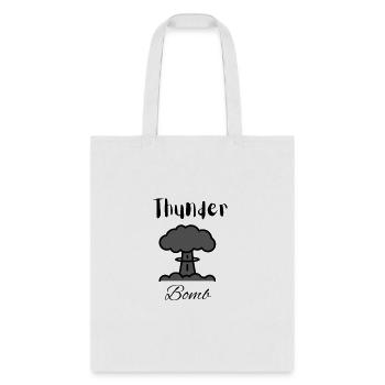 Thunder Bomb - Tote Bag - white - Front