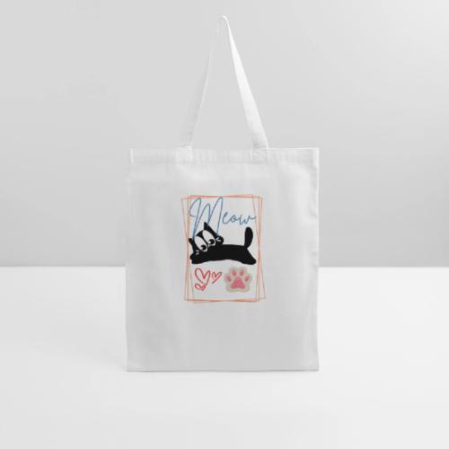 Meow Cat Paw Cute Kitty Lover Design - Tote Bag