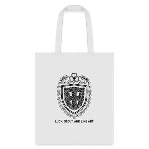 Celtic Knot T-Shirt, Symmetrical Shield - Tote Bag