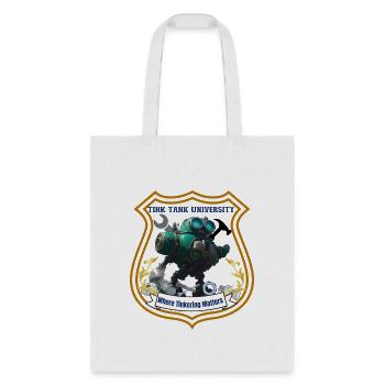 Tink Tank University w - Tote Bag - white - Front