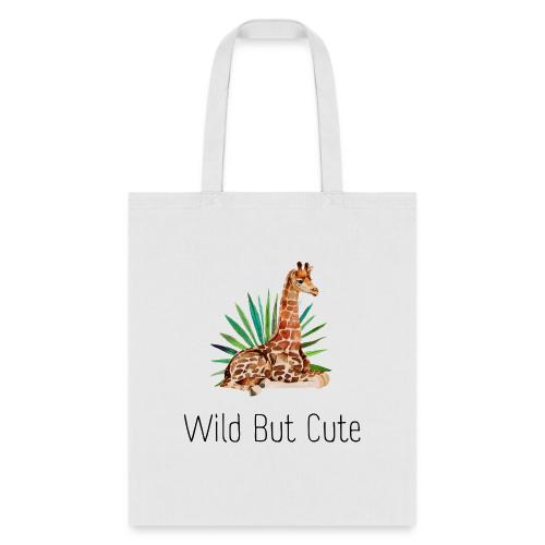 Wild but cute giraffe - Tote Bag