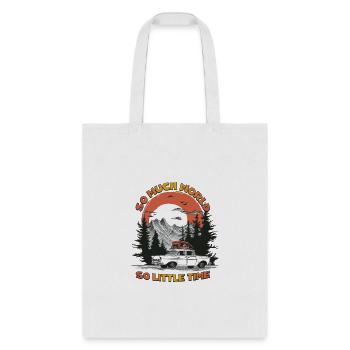 So Much World So Little Time - Tote Bag - white - Front
