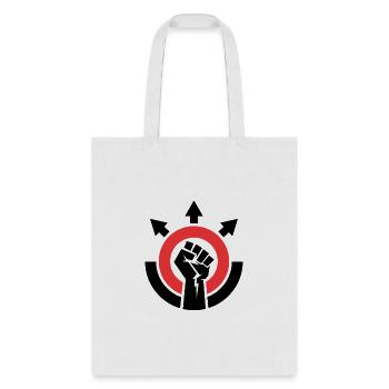 Fight Fascism. Liberty For All. - Tote Bag - white - Front