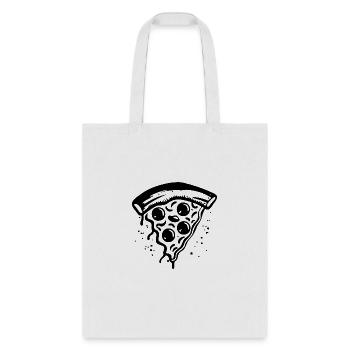Pizza Slice Pizzeria - Tote Bag - white - Front