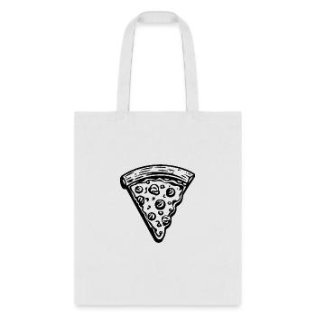 Pizza Slice Pizzeria - Tote Bag - white - Front