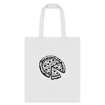 Pizza Slice Pizzeria - Tote Bag - white - Front