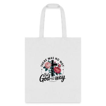 Christian Was No Way Religious - Tote Bag - white - Front