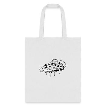 Pizza Slice Pizzeria - Tote Bag - white - Front