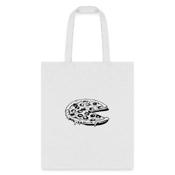 Pizza Slice Pizzeria - Tote Bag - white - Front