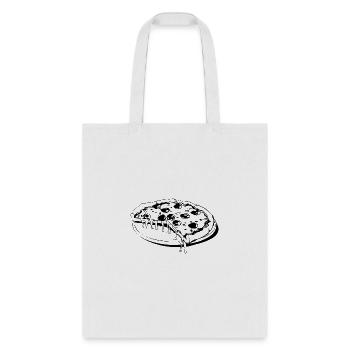 Pizza Slice Pizzeria - Tote Bag - white - Front