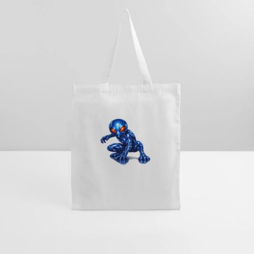 Blue Alien Crouch - Tote Bag