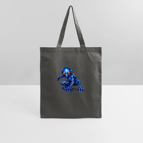 Blue Alien Crouch - Tote Bag