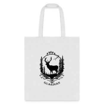 The Guardian Deer - Tote Bag - white - Front
