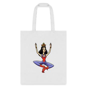 Princess Yogi - Tote Bag - white - Front