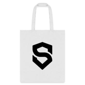 letter S - Tote Bag - white - Front