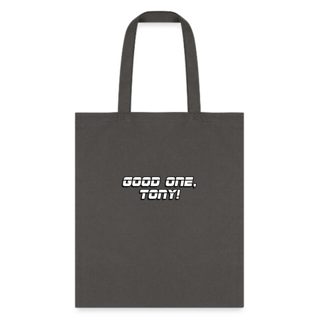 GOOD ONE, TONY! (text only)