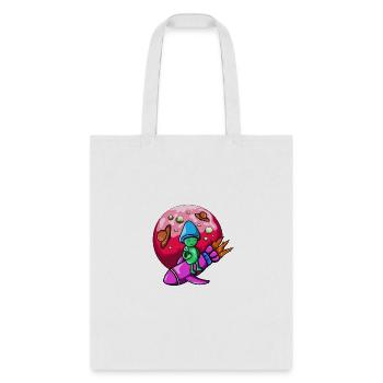 mushroom alien - Tote Bag - white - Front