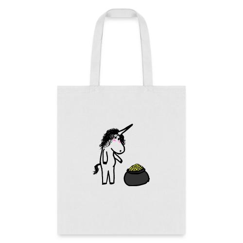 Unicorn receive gold - Tote Bag