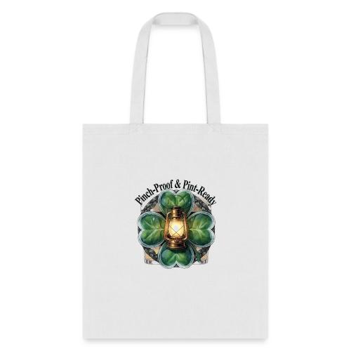 Pinch-Proof Lantern Clover T-Shirt - Tote Bag