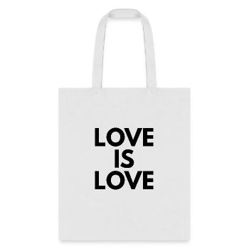 Love Is Love - Tote Bag - white - Front