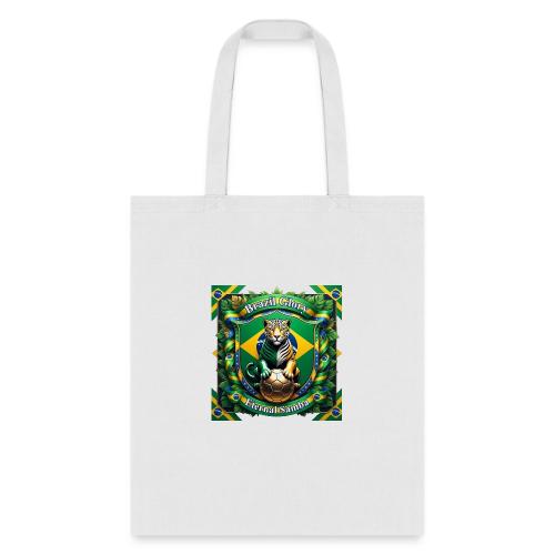Brazil Jaguar Glory T-Shirt, Flag Pride Badge Gift - Tote Bag