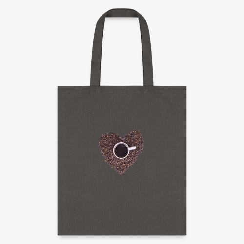 I Heart Coffee Black/White Mug - Tote Bag