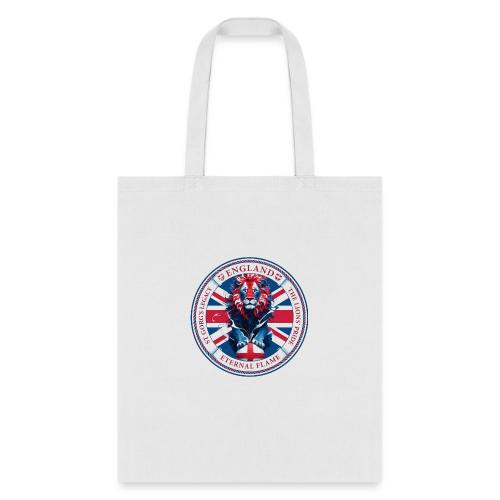 England Lion Emblem T Shirt, Flag Pride Gift - Tote Bag