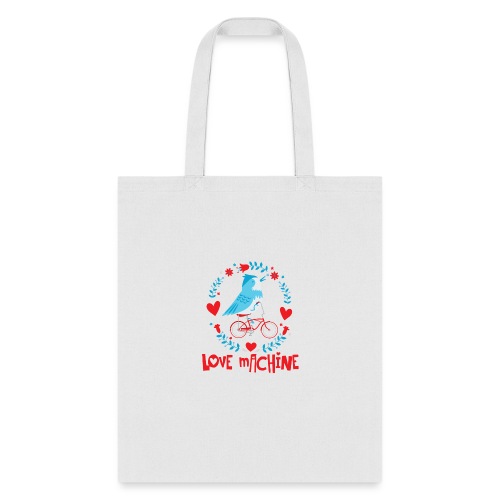 Cute Love Machine Bird - Tote Bag