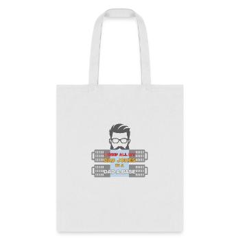 DAD-A-BASE - Tote Bag - white - Front