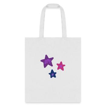Let's be bi - Tote Bag - white - Front
