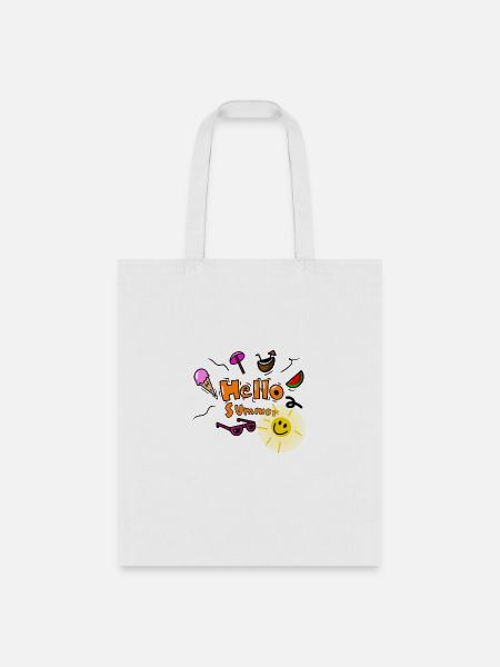 Hello Summer - Tote Bag - white