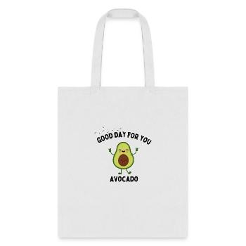 Avocado good day for you - Tote Bag - white - Front