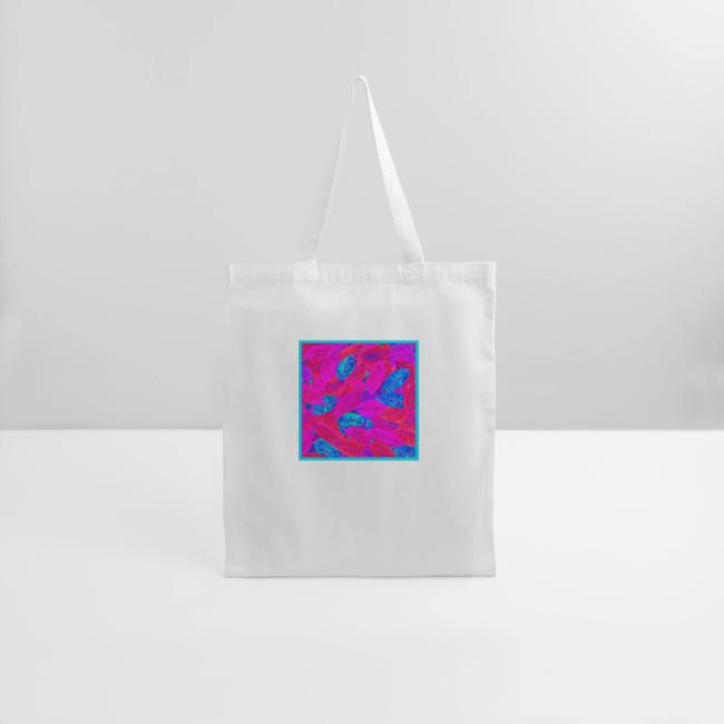 Vibrant Neon Leaves Artful Elegance