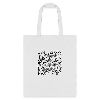Always be an optimistic person - Tote Bag - white - Front