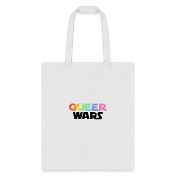 queer wars for light - Tote Bag - white - Front