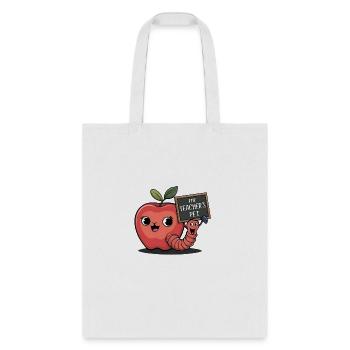 teachers pet - Tote Bag - white - Front