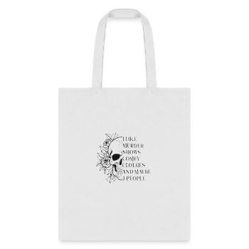 Funny Shirts - Tote Bag - white - Front