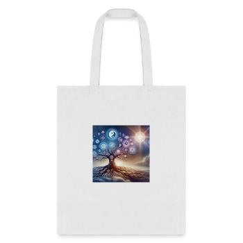 Human Spirituality by Amy creation - Tote Bag - white - Front