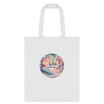 Hello January - Tote Bag - white - Front