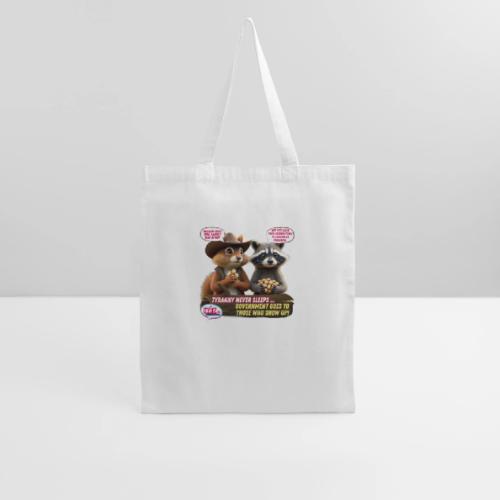 Freedom Squirrel and Raccoon - Tote Bag