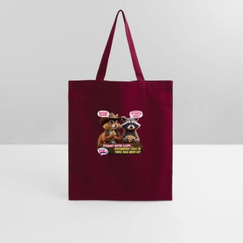 Freedom Squirrel and Raccoon - Tote Bag