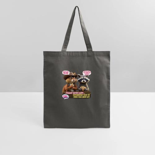Freedom Squirrel and Raccoon - Tote Bag