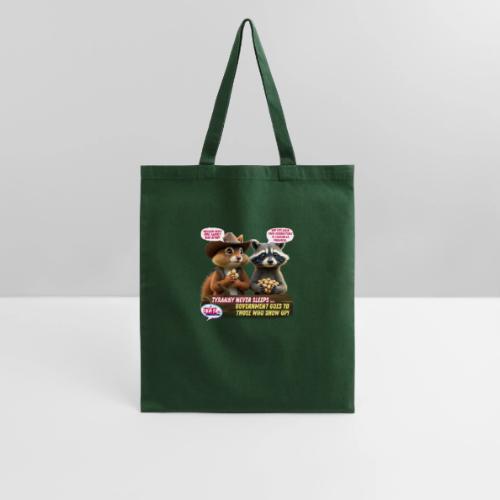 Freedom Squirrel and Raccoon - Tote Bag