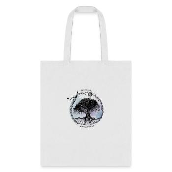 Goddess Tree If You But Look on Purple - Tote Bag - white - Front
