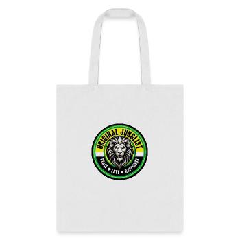 ORIGINAL JUNGLIST LION - Tote Bag - white - Front